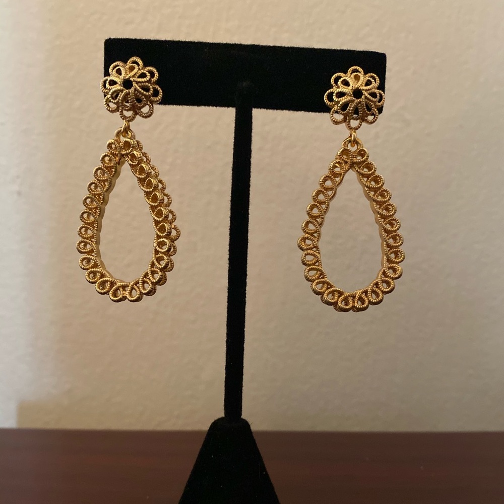 Gold Dangle Earrings